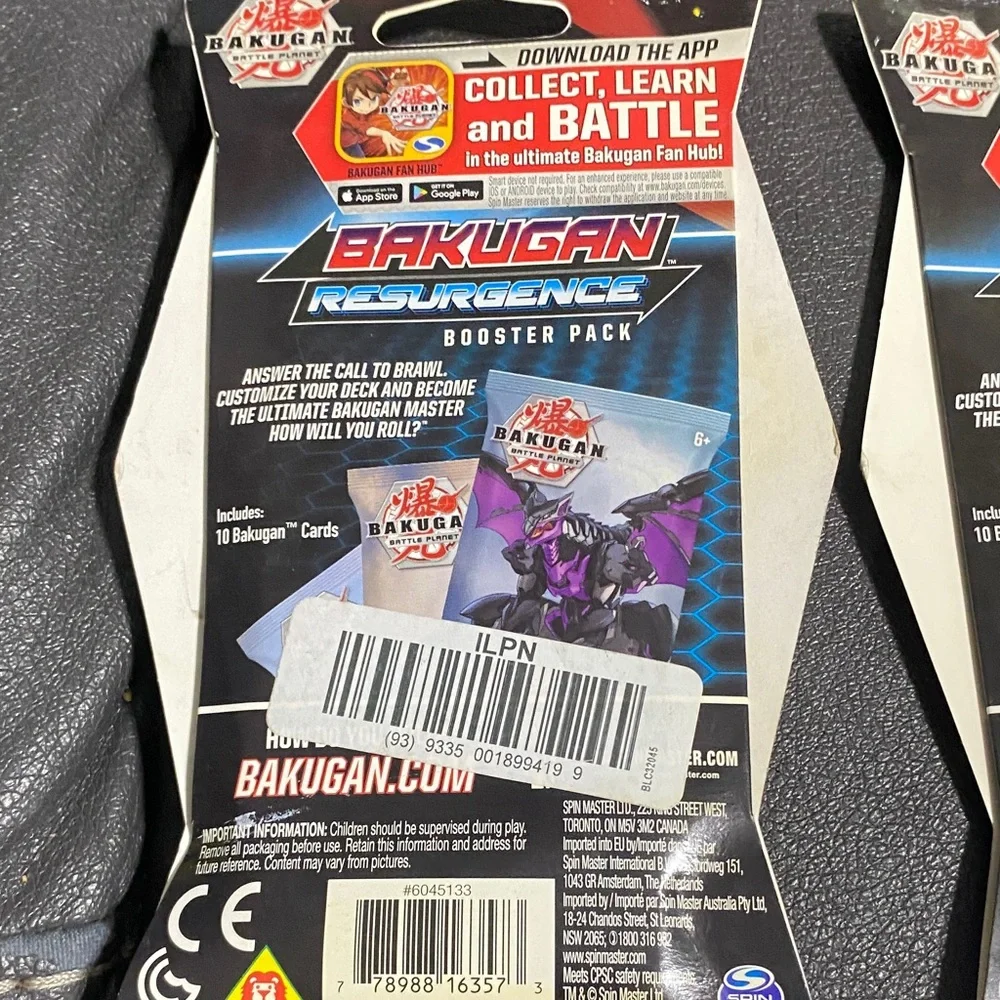 Battle Planet Resurgence Booster Pack - Purple and Red